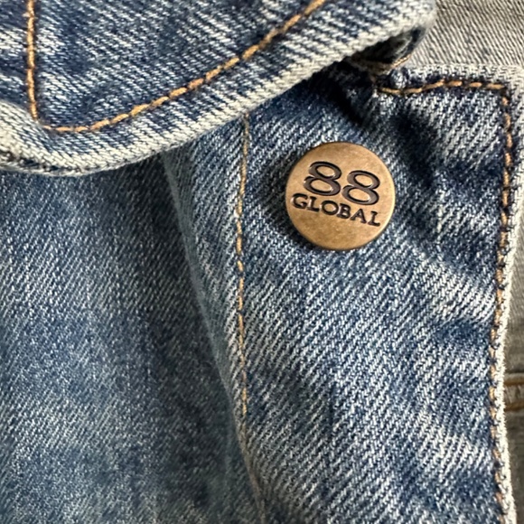 88 Global Vintage Jean Jacket Men’s Large - Picture 8 of 16